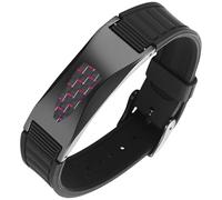 Men Women For Bracelet Protection Emf, Wristband Stainless Steel & Silicone Carbon Fiber Pattern, Wrist Adjustable Size, Design Modern Stylish, For Health And Wellness