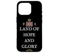 MEN WOMEN GREAT BRITAIN PROUD BRITISH PATRIOT HOPE AND GLORY Case for iPhone 16 Pro