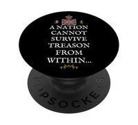 MEN WOMEN GREAT BRITAIN PROUD BRITISH PATRIOT NATION SURVIVE PopSockets Adhesive PopGrip