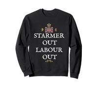 MEN WOMEN GREAT BRITAIN PROUD BRITISH PATRIOTS LABOUR OUT UK Sweatshirt