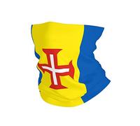 Men Women Headband Flag Of Madeira Face Protection Multifunctional Neck Scarf Microfiber Facial Shield For Football Tennis Sports