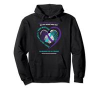 Men Women In Memory Of Friend Suicide Prevention Awareness Pullover Hoodie