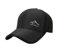 Men Women Mesh Baseball Caps Low Profile Quick Dry Breathable Adjustable Summer Dad Cap Unisex Golf Tennis Running Sports Caps