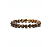 Men Women Natural Tiger Eye Lava Onyx Stone 6mm/8mm