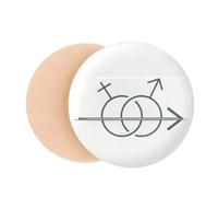 Men Women Rhythm Connection Love Air Cushion Makeup Foundation Sponge Powder Puff