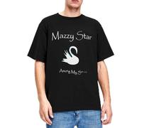 Men-Women-s-Mazzy-Star-Among-My-Swan-T-Shirt-Accessories-Cotton-Tops-Crazy-Short-Sleeve Black M