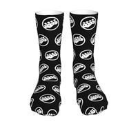 Men Women Socks Bass Guitar Player Boot Socks Hard Wearing Football Socks Classic Athletic Socks, For Outdoor, Sports, 40Cm