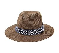 Men Women Straw Fedora Trilby Hat Straw Sun Hat Unisex Wide Brim Panama Hat Summer Travel Beach Sun Hat Straw Fedora Hat Jazz Cap Roll Up Cowboy Hat Cowgirl Hat Foldable Sun Protection Hat With Band