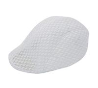 Men Women Summer Breathable Mesh Newsboy Cap Adults Irish Beret Hat Cabbie Cap Boys Girls Solid Colour Short Brim Mesh Flat Caps Children Elastic Adjustable Gatsby Ivy Caps