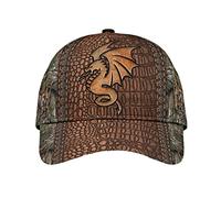 Men Women Sun Hat Dragon Animal Tree Dry Skin Style Large Sun Cap Breathable Trucker Hat Vintage Flat Brim Baseball Caps for Fishing Outdoor Summer