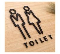Men Women Toilet Signs Wc Signage Shopping Mall Office Buildings Door Plates Reminder Indicator Plaque Orientation Sign(1)