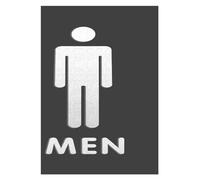 Men Women Toilet Signs Wc Signage Shopping Mall Office Buildings Door Plates Reminder Sign(Q)