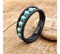 Men Women Tree Of Life Leather Bracelet Classic Fashion Tiger Eye Beaded Multi Layer Leather Bracelet Bangle Jewelry Gift
