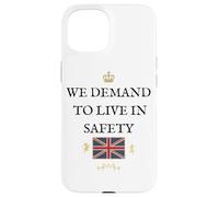 MEN WOMEN UK PATRIOTIC BRITISH ENGLAND UNION JACK UK FLAG Case for iPhone 15