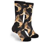 Men Women Walking Socks Shepherd German Dog Hiking Socks Comfortable Boot Socks Breathable Athletic Crew Socks For Trekking Camping Outdoor
