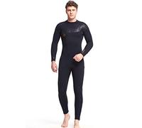 MEN,XXL,5MM Neoprene Wetsuit for Men Women, One Piece Long Sleeve Diving Suit with Back Zip for Cool Water Freediving Snorkeling Swimming