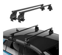 Menabo Cross Bars Compatible with Audi A4 B8 2007-2012 Black