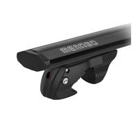 Menabo Jackson Black XL Raised Rail Roof Bars 1340mm (90kg Max.) InUK
