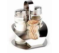 Menage, 3 pcs. PRO pepper, salt & tooth pick set 9.2 x 8.5, height 11.5 cm