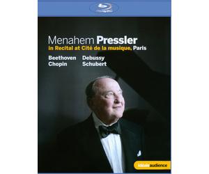 MENAHEM PRESSLER: IN RECITAL AT CITE DE LA MUSIQUE, PARIS NEW REGION 0 BLU-RAY