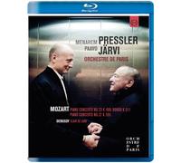 Menahem Pressler/Paavo Järvi: Mozart/Debussy (Blu-ray) Paavo Jarvi (US IMPORT)