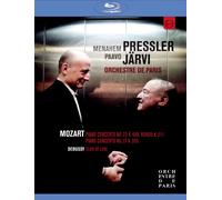 MENAHEM PRESSLER/PAAVO JÄRVI/ORCHESTRE DE PARIS: MOZART/DEBUSSY NEW REGION 0 BLU
