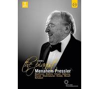 Menahem Pressler - The Pianist DVD (2016) Paavo Järvi cert E 4 discs NEW