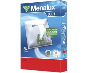 Menalux 3001 Pack of 5 Dustbags, 1 Motor Filter and 1 Micro Filter | Pack of 5 dustbags, 1 motor filter, 1 micro filter