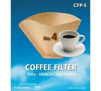 Menalux CFP4 100x Filters Paper N.4 Coffee Machine American Universal Eco