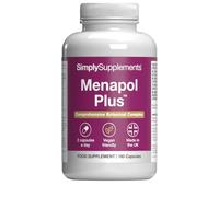 Menapol Plus™ | Supports Normal Psychological & Immune Function | 180 Capsules = 3-Month Supply | GMP-Certified & UK-Made | Premium-Grade Herbal Formula with Standardised Extracts