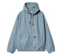Menard Herringbone Hooded Jacket Light Denim S