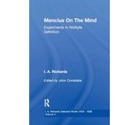 Mencius On The Mind V 5: Experiments in Multiple Definition