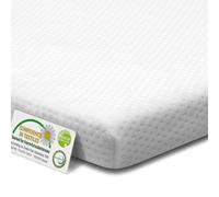 MENDALE Topper 160 x 200 cm Euro King Size Bed 6 cm High European Gel Mattress Topper H2 and H3 Cold Foam & Gel Memory Foam, Removable Cover, Oeko-Tex, Certipur-US, Reach Certified (160 x 200 x 6)