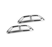 MenDaOLv Exhaust Pipe Tip Covers Trims For Accord 10th Generation 2018-2020 Accessory Car Tail Muffler Exhaust Pipe Output Cover Car End Pipes Muffler.,B-Silver