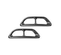 MenDaOLv Exhaust Pipe Tip Covers Trims For Accord 10th Generation 2018-2020 Accessory Car Tail Muffler Exhaust Pipe Output Cover Car End Pipes Muffler.,C-Carbon Fiber Look