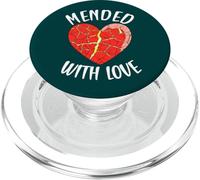 Mended With Love Japanese Pottery Kintsugi Art PopSockets PopGrip for MagSafe