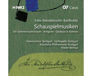 Mendellsohn / Bernius / Kammerchor Stuttgart - Schauspielmusiken [New CD]