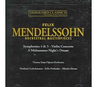 Mendelsohn:orchestral Materpieces- Sy - Mischa Elman Compact Disc