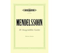 Mendelssohn: 20 Selected Songs (Medium Voice and Piano) (EP4570B)