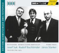 Mendelssohn Bartholdy; Beethoven: Trio Recital 1973 by Rudolf Buchbinder