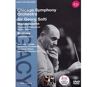 Mendelssohn/ Brahms: Solti (Symphony No. 1/ Midsummer) (Chicago Symphony Orchestra/ Sir Georg Solti) (ICA Classics: ICAD 5089) [DVD] [NTSC] [2012]