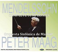Mendelssohn : Complete Symphonies Peter Maag / Madrid Symphony Orchestra