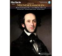 Mendelssohn Concerto No. 1 in G Minor, Op. 25. Includes Online Audio (Music Minus One Piano)
