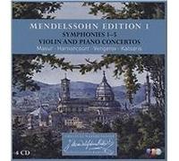 MENDELSSOHN EDITION 1: SYMPHONIES 1-5; VIOLIN AND PIANO CONCERTOS NEW CD