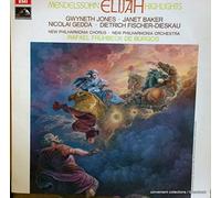 Mendelssohn - Elijah Highlights. New Philharmonia / De Burgos, VINYL LP.