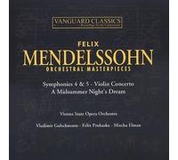 MENDELSSOHN / ELMAN - ORCHESTRAL MASTERPIECES - CD - N600z