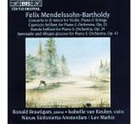 Mendelssohn, F. - Concerto Violin/Capriccio Piano/Rondo Piano