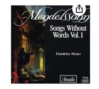 Mendelssohn, F. - Songs Without Words-Volume. 1