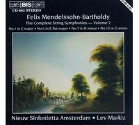 Mendelssohn, F. - Symphony String 1/6/7/12-Volume. 2