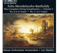 Mendelssohn, F. - Symphony String 8/11
